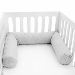 Best Sale π Julius ZΓΆllner Nestchenschlange Jersey 180 x 14 cm - Tiny Squares Grey π§¨