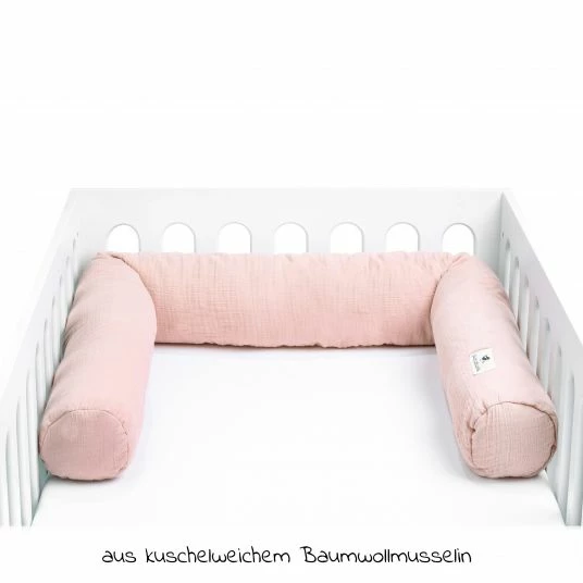 Best Sale 🎁 Julius Zöllner Nestchenschlange Musselin 180 cm - Dusty Rose 🤩 2 Best Sale 🎁 Julius Zöllner Nestchenschlange Musselin 180 cm - Dusty Rose 🤩 - Image 2