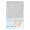 Promo 🎉 Julius Zöllner fitted sheet towelling for playpen 68 x 90 - 95 x 95 cm - taupe 🔔