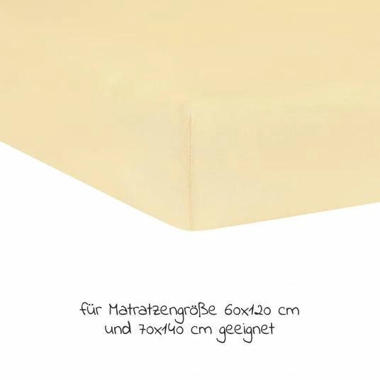Discount 😉 Julius Zöllner Spannbetttuch für Kinderbett 60 x 120 / 70 x 140 cm - Banana 😍 2 Discount 😉 Julius Zöllner Spannbetttuch für Kinderbett 60 x 120 / 70 x 140 cm - Banana 😍 - Image 2