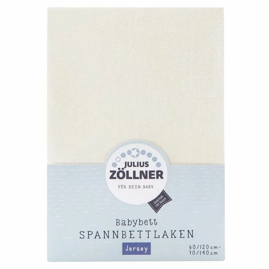 Brand new 🔔 Julius Zöllner Fitted sheet for cot 60 x 120 / 70 x 140 cm - Ecru 🤩 1 Brand new 🔔 Julius Zöllner Fitted sheet for cot 60 x 120 / 70 x 140 cm - Ecru 🤩