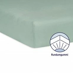 Best Pirce ⌛ Julius Zöllner Spannbetttuch für Kinderbett 60 x 120 / 70 x 140 cm - Salbei 🤩 -Live & Sleep Sales julius zollner spannbetttuch fur kinderbett 60 x 120 70 x 140 cm salbei 8320147660 sp d2