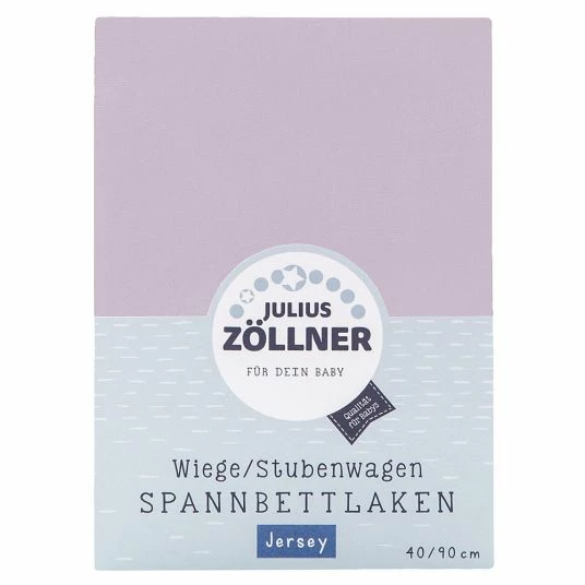 Promo 💯 Julius Zöllner fitted sheet for small mattresses 40 x 90 cm - lilac ⭐ 1 Promo 💯 Julius Zöllner fitted sheet for small mattresses 40 x 90 cm - lilac ⭐