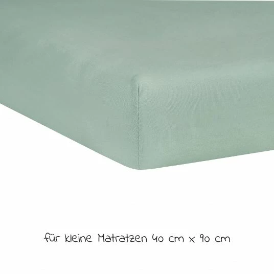 Hot Sale 😀 Julius Zöllner Spannbetttuch für kleine Matratzen 40 x 90 cm - Salbei 🤩 2 Hot Sale 😀 Julius Zöllner Spannbetttuch für kleine Matratzen 40 x 90 cm - Salbei 🤩 - Image 2