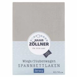 Cheapest 🎁 Julius Zöllner fitted sheet for small mattresses 40 x 90 cm - taupe ✨