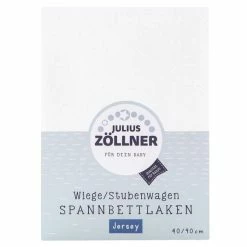 Outlet ✨ Julius Zöllner fitted sheet for small mattresses 40 x 90 cm - white 🌟