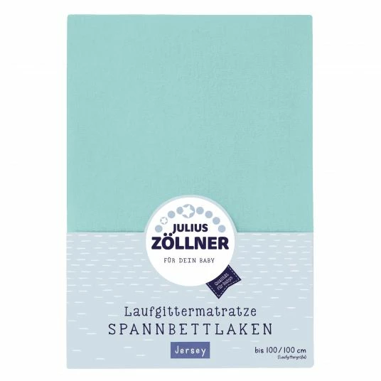 Deals 😉 Julius Zöllner Spannbetttuch für Laufgitter 68 x 90 / 95 x 95 cm - Mint 😀 1 Deals 😉 Julius Zöllner Spannbetttuch für Laufgitter 68 x 90 / 95 x 95 cm - Mint 😀