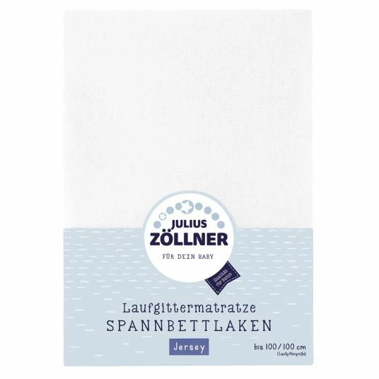 Promo ⭐ Julius Zöllner Spannbetttuch für Laufgitter 68 x 90 / 95 x 95 cm - Weiß 🎉 1 Promo ⭐ Julius Zöllner Spannbetttuch für Laufgitter 68 x 90 / 95 x 95 cm - Weiß 🎉