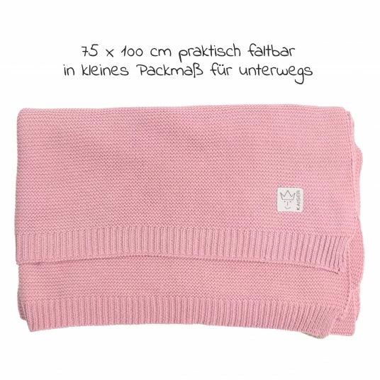 Hot Sale π― Kaiser Babydecke Knitt Blanket in Strickoptik 75 x 100 cm - Birdal Rose - Collection 2022 π 4 Hot Sale π― Kaiser Babydecke Knitt Blanket in Strickoptik 75 x 100 cm - Birdal Rose - Collection 2022 π - Image 4