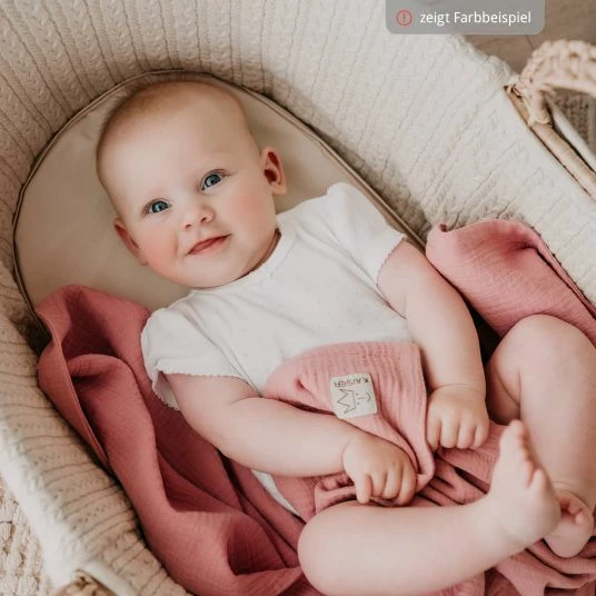 New ๐ฏ Kaiser Babydecke Muslin โ๏ธ Summer Blanket 75 x 100 cm - Slit Green - Collection 2022 ๐ 6 New ๐ฏ Kaiser Babydecke Muslin โ๏ธ Summer Blanket 75 x 100 cm - Slit Green - Collection 2022 ๐ - Image 6