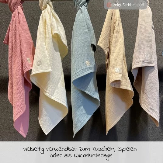 Buy ❤️ Kaiser Babydecke Muslin ☀️ Summer Blanket 75 x 100 cm - Vanille Ice - Collection 2022 😀 3 Buy ❤️ Kaiser Babydecke Muslin ☀️ Summer Blanket 75 x 100 cm - Vanille Ice - Collection 2022 😀 - Image 3