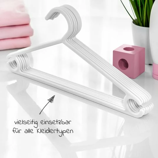 Buy 🤩 LaLoona Kleiderbügel für Babys und Kinder (22 Stück) - Weiß 🛒 3 Buy 🤩 LaLoona Kleiderbügel für Babys und Kinder (22 Stück) - Weiß 🛒 - Image 3