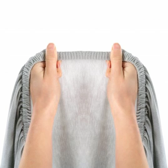 Flash Sale 🧨 LaLoona Spannbettlaken 2er Pack für Matratzengröße 60x120 cm und 70x140 cm - Grau Weiß 🌟 6 Flash Sale 🧨 LaLoona Spannbettlaken 2er Pack für Matratzengröße 60x120 cm und 70x140 cm - Grau Weiß 🌟 - Image 6