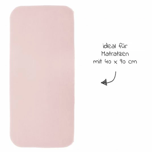 Outlet ✨ LaLoona Spannbetttuch 2er Pack für kleine Matratzen 40 x 90 cm - Rosa 🤩 2 Outlet ✨ LaLoona Spannbetttuch 2er Pack für kleine Matratzen 40 x 90 cm - Rosa 🤩 - Image 2