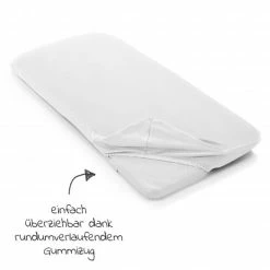 Cheap 😉 LaLoona Spannbetttuch für kleine Matratzen 40 x 90 cm - Weiß 🧨 -Live & Sleep Sales laloona spannbetttuch fur kleine matratzen 40 x 90 cm weiss 563700 d3