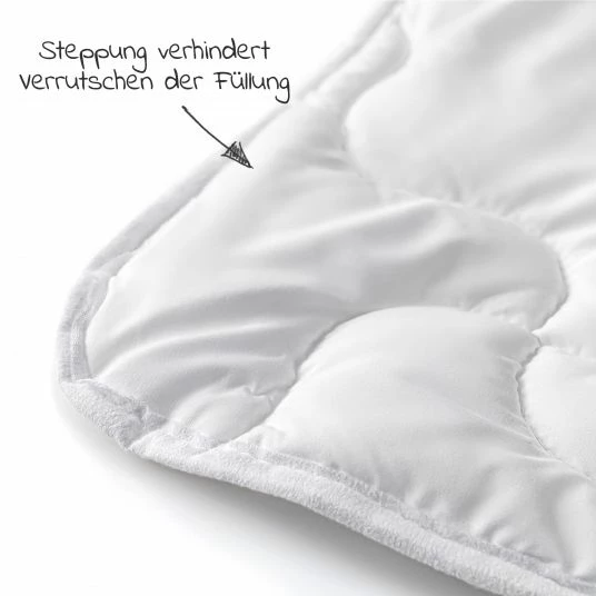 Budget 𧨠LaLoona Steppbett-Set Premium Complete 100 x 135 + 40 x 60 cm π 4 Budget 𧨠LaLoona Steppbett-Set Premium Complete 100 x 135 + 40 x 60 cm π - Image 4
