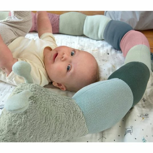 Cheap 🔔 Lässig Strick-Bettschlange aus Bio-Baumwolle - Fridolin die Raupe - Garden Explorer 😉 6 Cheap 🔔 Lässig Strick-Bettschlange aus Bio-Baumwolle - Fridolin die Raupe - Garden Explorer 😉 - Image 6