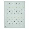 Brand new 🤩 Lässig Strick-Kuscheldecke aus Bio-Baumwolle 80 x 110 cm - Dots - Light Mint 💯