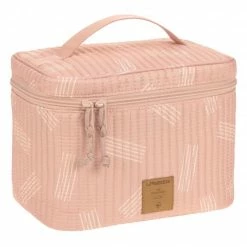 Flash Sale ❤️ Lässig Wickeltisch Organizer / Nursey Caddy To Go - Soft Stripes Rose ❤️
