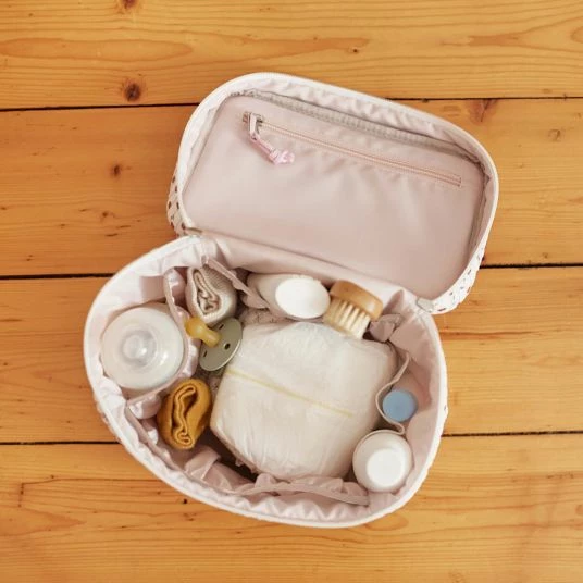 Budget đ LĂ€ssig Wickeltisch Organizer / Utensilo Nursery Caddy To Go - Flowers White â 6 Budget đ LĂ€ssig Wickeltisch Organizer / Utensilo Nursery Caddy To Go - Flowers White â - Image 6