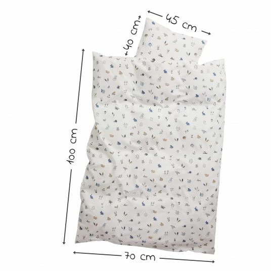 Wholesale 😍 Leander Bettwäsche aus Bio-Baumwolle 100 x 135 cm / 40 x 60 cm - Dusty Blue - Collection 2022 ✔️ 3 Wholesale 😍 Leander Bettwäsche aus Bio-Baumwolle 100 x 135 cm / 40 x 60 cm - Dusty Blue - Collection 2022 ✔️ - Image 3