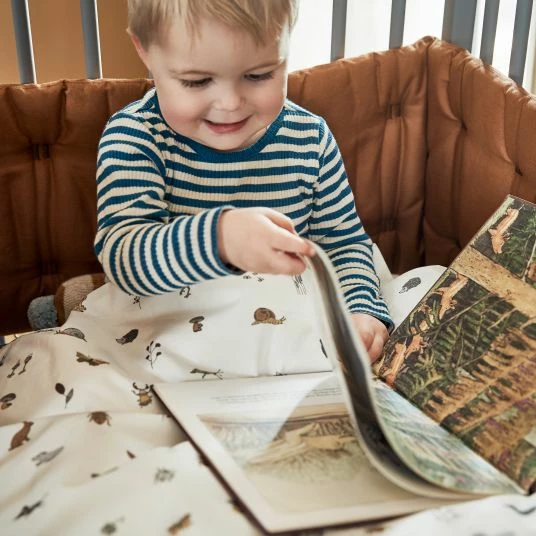 Promo 🛒 Leander Bettwäsche aus Bio-Baumwolle 100 x 135 cm / 40 x 60 cm - Dusty Cappuccino - Collection 2022 🎁 6 Promo 🛒 Leander Bettwäsche aus Bio-Baumwolle 100 x 135 cm / 40 x 60 cm - Dusty Cappuccino - Collection 2022 🎁 - Image 6