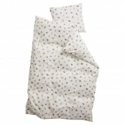 Budget 🔥 Leander Bettwäsche aus Bio-Baumwolle 100 x 135 cm / 40 x 60 cm - Dusty Rose - Collection 2022 🎉