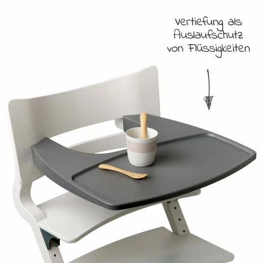 Hot Sale ⌛ Leander Essbrett & Tablett für Hochstuhl Classic - Grau - Collection 2022 ✨ 2 Hot Sale ⌛ Leander Essbrett & Tablett für Hochstuhl Classic - Grau - Collection 2022 ✨ - Image 2