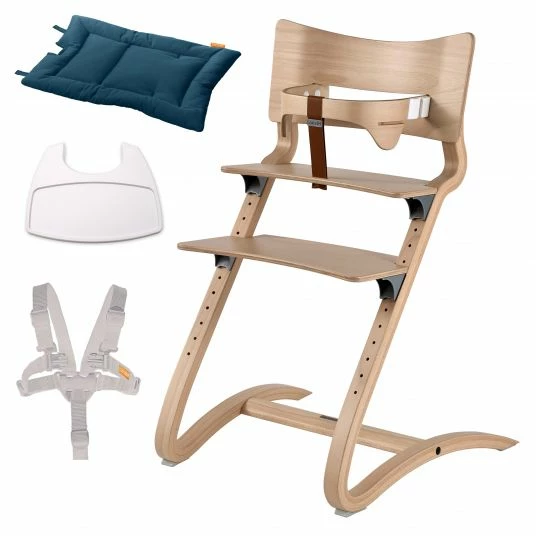 Hot Sale 😉 Leander Hochstuhl-Set 6-tlg. Classic inkl. Bügel, Tablett, Ledergurt, Sicherheitsgurt & Sitzkissen - Natur - Collection 2022 ⌛ 1 Hot Sale 😉 Leander Hochstuhl-Set 6-tlg. Classic inkl. Bügel, Tablett, Ledergurt, Sicherheitsgurt & Sitzkissen - Natur - Collection 2022 ⌛
