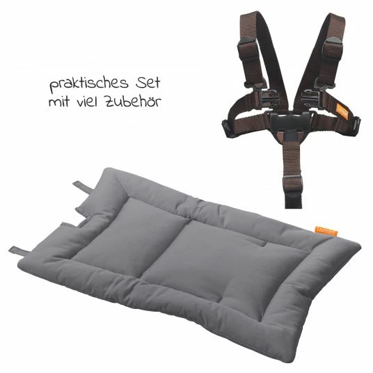 Flash Sale 👏 Leander Hochstuhl-Set 6-tlg. Classic inkl. Bügel, Tablett, Ledergurt, Sicherheitsgurt & Sitzkissen - Weiß - Collection 2022 😍 3 Flash Sale 👏 Leander Hochstuhl-Set 6-tlg. Classic inkl. Bügel, Tablett, Ledergurt, Sicherheitsgurt & Sitzkissen - Weiß - Collection 2022 😍 - Image 3