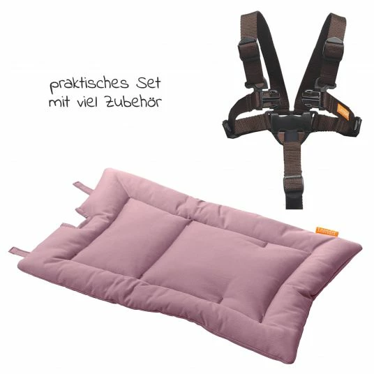 Buy 💯 Leander Hochstuhl-Set 6-tlg. Classic inkl. Bügel, Tablett, Ledergurt, Sicherheitsgurt & Sitzkissen - Whitewash - Collection 2022 🔔 3 Buy 💯 Leander Hochstuhl-Set 6-tlg. Classic inkl. Bügel, Tablett, Ledergurt, Sicherheitsgurt & Sitzkissen - Whitewash - Collection 2022 🔔 - Image 3