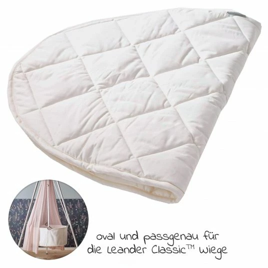 Flash Sale 👍 Leander Matratzenauflage aus Bio-Baumwolle für Wiege Classic 48 x 79 cm - Weiß - Collection 2022 👏 3 Flash Sale 👍 Leander Matratzenauflage aus Bio-Baumwolle für Wiege Classic 48 x 79 cm - Weiß - Collection 2022 👏 - Image 3