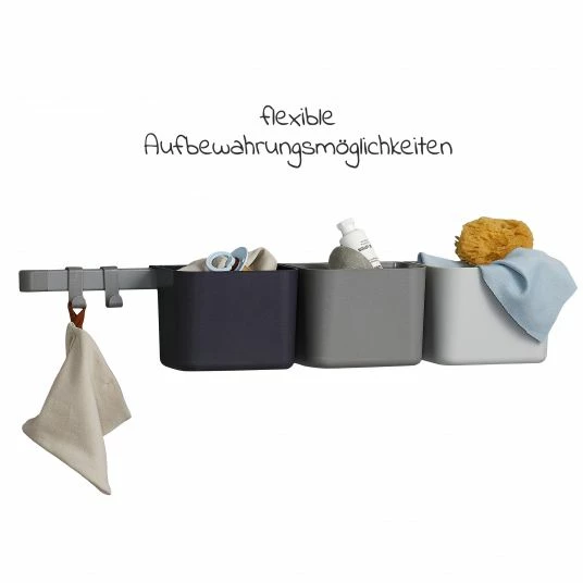 Outlet π Leander Organisationselemente 3 er Pack mit 1 langen Schiene - Dusty Grey - Collection 2022 β 3 Outlet π Leander Organisationselemente 3 er Pack mit 1 langen Schiene - Dusty Grey - Collection 2022 β - Image 3