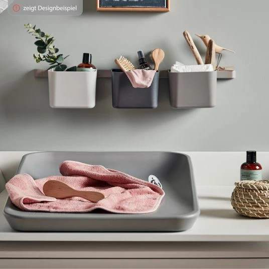 Outlet π Leander Organisationselemente 3 er Pack mit 1 langen Schiene - Dusty Grey - Collection 2022 β 4 Outlet π Leander Organisationselemente 3 er Pack mit 1 langen Schiene - Dusty Grey - Collection 2022 β - Image 4