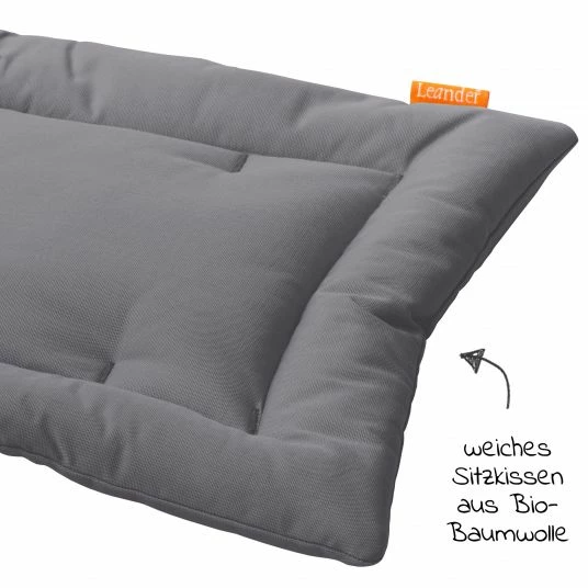 Brand new ๐ Leander Sitzkissen fรผr Hochstuhl Classic - Cool Grey - Collection 2022 ๐ 2 Brand new ๐ Leander Sitzkissen fรผr Hochstuhl Classic - Cool Grey - Collection 2022 ๐ - Image 2