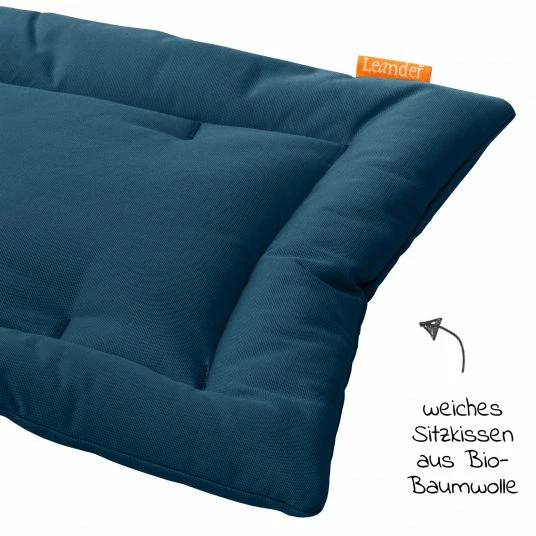 Discount ๐ Leander Sitzkissen fรผr Hochstuhl Classic - Dark Blue - Collection 2022 ๐ 2 Discount ๐ Leander Sitzkissen fรผr Hochstuhl Classic - Dark Blue - Collection 2022 ๐ - Image 2