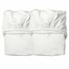 Cheap 🎁 Leander Spannbetttuch 2er Pack aus Bio-Baumwolle für Wiege Classic 40 x 80 cm - Snow - Collection 2022 ⭐