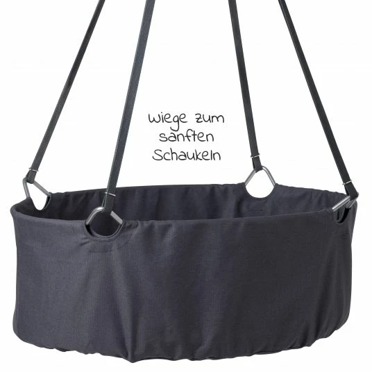 Buy 😍 Leander Wiege Classic inkl. Matratze & Deckenhaken - Grau - Collection 2022 🧨 2 Buy 😍 Leander Wiege Classic inkl. Matratze & Deckenhaken - Grau - Collection 2022 🧨 - Image 2