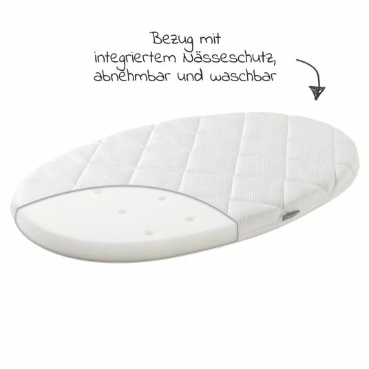 Buy 😍 Leander Wiege Classic inkl. Matratze & Deckenhaken - Grau - Collection 2022 🧨 4 Buy 😍 Leander Wiege Classic inkl. Matratze & Deckenhaken - Grau - Collection 2022 🧨 - Image 4