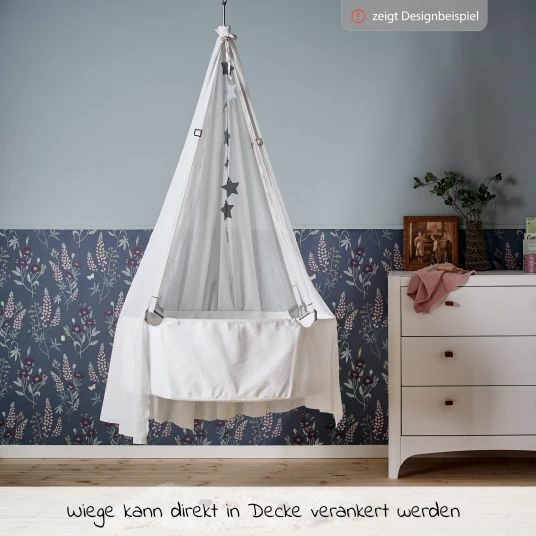 Buy 😍 Leander Wiege Classic inkl. Matratze & Deckenhaken - Grau - Collection 2022 🧨 5 Buy 😍 Leander Wiege Classic inkl. Matratze & Deckenhaken - Grau - Collection 2022 🧨 - Image 5