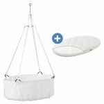 Cheap 🎁 Leander Spannbetttuch 2er Pack aus Bio-Baumwolle für Wiege Classic 40 x 80 cm - Snow - Collection 2022 ⭐ 5 Cheap 🎁 Leander Spannbetttuch 2er Pack aus Bio-Baumwolle für Wiege Classic 40 x 80 cm - Snow - Collection 2022 ⭐ - Image 5