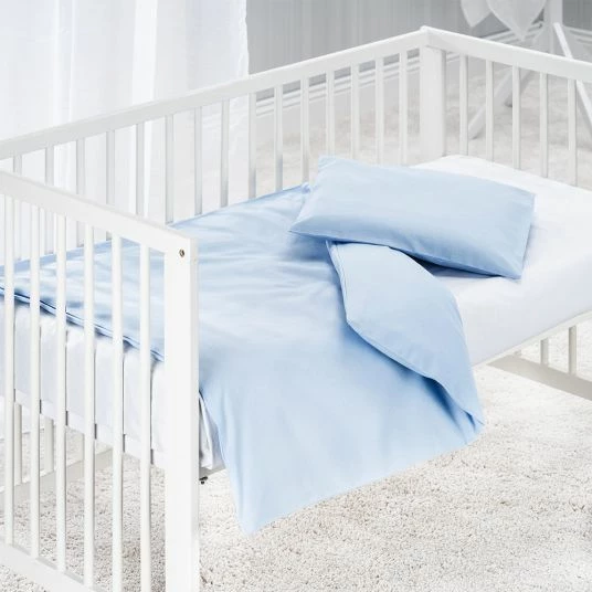 Deals π Makian Bed linen 80 x 80 cm - Uni Light Blue β 2 Deals π Makian Bed linen 80 x 80 cm - Uni Light Blue β - Image 2