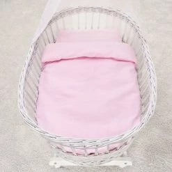 Outlet ✔️ Makian Bed linen 80 x 80 cm - Uni Rosa ✨ -Live & Sleep Sales makian bettwasche 80 x 80 cm uni rosa 48 15 d3