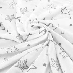 Cheap 𧨠Makian Cuddly blanket gauze 4-ply 120 x 120 cm - Crazy Stars - Grey White π 10 Cheap 𧨠Makian Cuddly blanket gauze 4-ply 120 x 120 cm - Crazy Stars - Grey White π -Live & Sleep Sales makian kuscheldecke mull 4 lagig 120 x 120 cm crazy stars grau weiss kebst d4