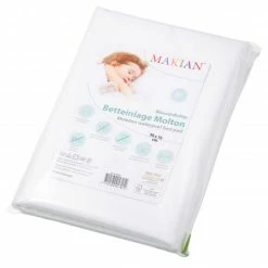 Best deal ⭐ Makian Wasserdichte Betteinlage / Matratzenauflage - Molton 50 x 70 cm ✨