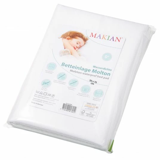 Best deal ⭐ Makian Wasserdichte Betteinlage / Matratzenauflage - Molton 50 x 70 cm ✨ 1 Best deal ⭐ Makian Wasserdichte Betteinlage / Matratzenauflage - Molton 50 x 70 cm ✨