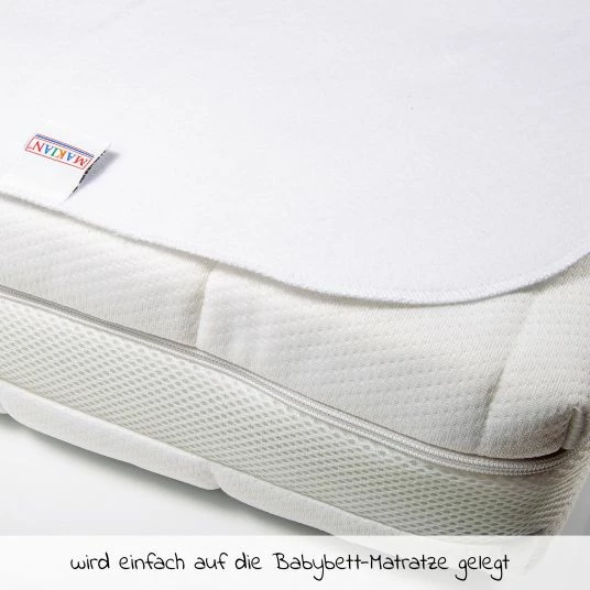 Best deal ⭐ Makian Wasserdichte Betteinlage / Matratzenauflage - Molton 50 x 70 cm ✨ 2 Best deal ⭐ Makian Wasserdichte Betteinlage / Matratzenauflage - Molton 50 x 70 cm ✨ - Image 2