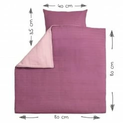 Coupon ✨ Makian Wende-Bettwäsche Mull 80 x 80 / 35 x 40 cm - Orchidee / Puder ❤️ 10 Coupon ✨ Makian Wende-Bettwäsche Mull 80 x 80 / 35 x 40 cm - Orchidee / Puder ❤️ -Live & Sleep Sales makian wende bettwasche mull 80 x 80 35 x 40 cm orchidee puder pppo d4