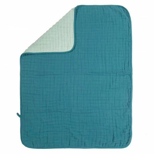 Best deal π Makian Wende-Kuscheldecke / Babydecke Mull 4-lagig 75 x 100 cm - Patina Mint π 1 Best deal π Makian Wende-Kuscheldecke / Babydecke Mull 4-lagig 75 x 100 cm - Patina Mint π