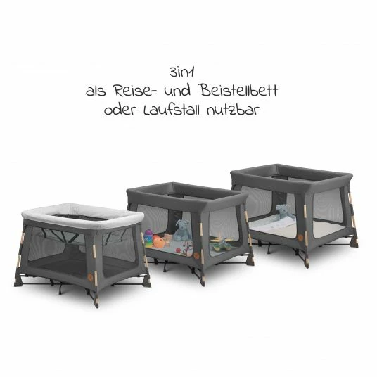 Discount βοΈ Maxi-Cosi 3 in 1 Reisebett Swift Reisebett, Beistellbett, Laufstall mit Matratze & Tragetasche nur 7 kg - Beyond Graphite - Collection 2022 π 5 Discount βοΈ Maxi-Cosi 3 in 1 Reisebett Swift Reisebett, Beistellbett, Laufstall mit Matratze & Tragetasche nur 7 kg - Beyond Graphite - Collection 2022 π - Image 5